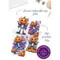 Halloween Menacing Jack‑O’Lantern Planner Dashboard Series | Digital Download