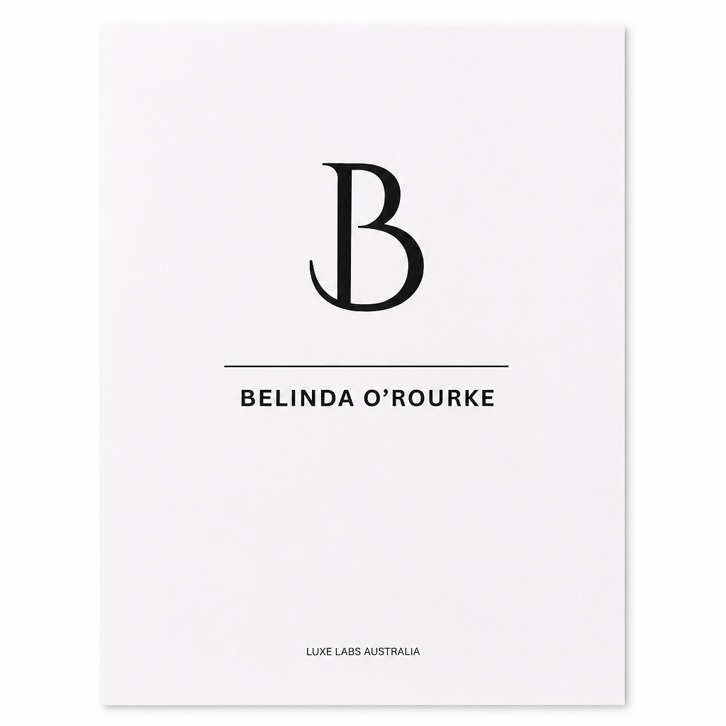 Custom Monogram Vellum Dashboard Overlay | Black Print
