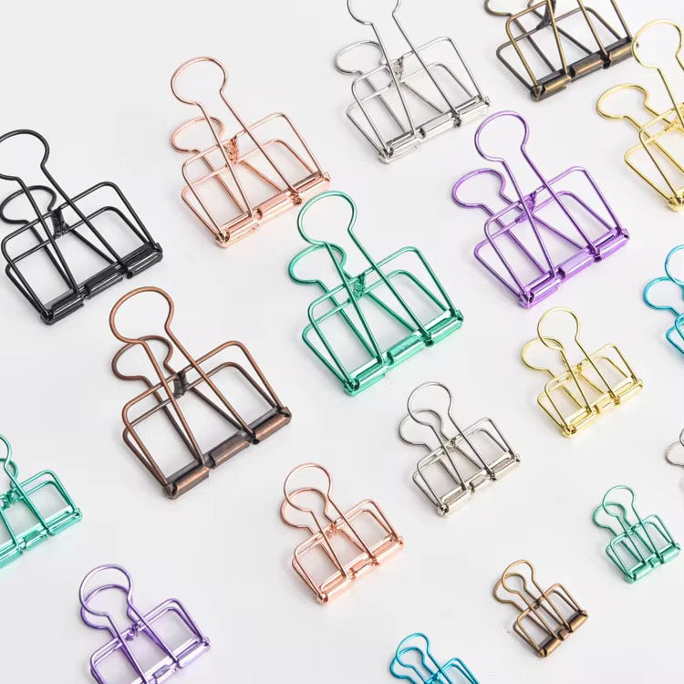 Vintage Style Metal Paper Clips