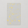 A5 Acrylic 6-Ring Dashboard - Gold Foil Edition