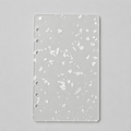 A5 Acrylic 6-Ring Dashboard - Silver Foil Edition