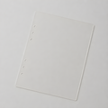 A5 Acrylic 6-Ring Dashboard - Clear