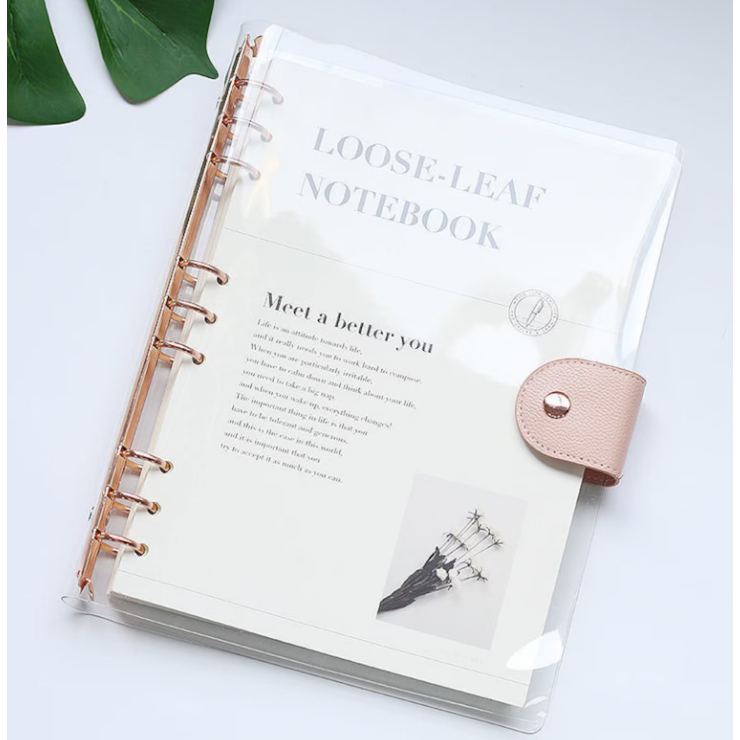 Transparent Planner - 6 Ring Binder