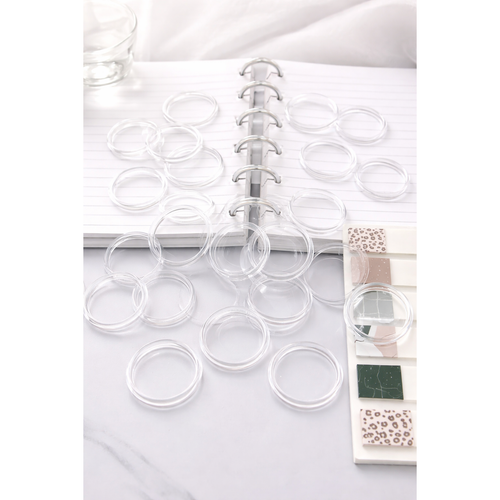 Discbound Discs - Clear Plastic 38mm - Set of 11