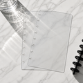 Discbound Planner Cover Set | Crystal Clear Front + Back