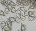 Tear Drop Paperclip 25mm | Silver