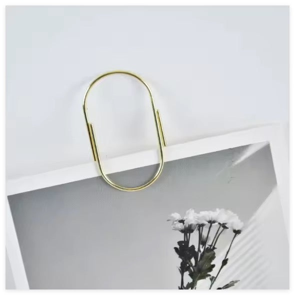 Jumbo Paperclips 50mm | Gold | 5 Pack