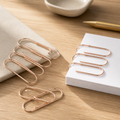 Jumbo Paperclips 50mm | Rose Gold | 5 Pack