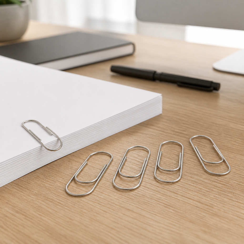 Jumbo Paperclips 50mm | Silver | 5 Pack