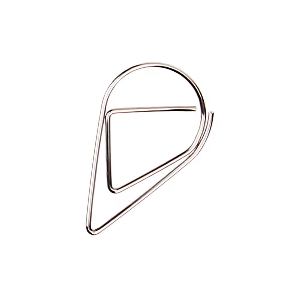 Tear Drop Paperclip 25mm | Silver