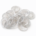 Discbound Glitter Heart Discs Planner Rings | 11 Planner Rings