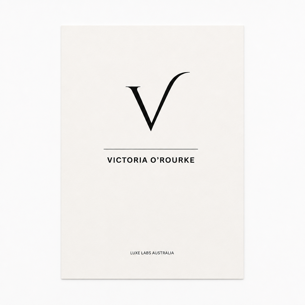 Custom Monogram Vellum Dashboard Overlay | Black Print
