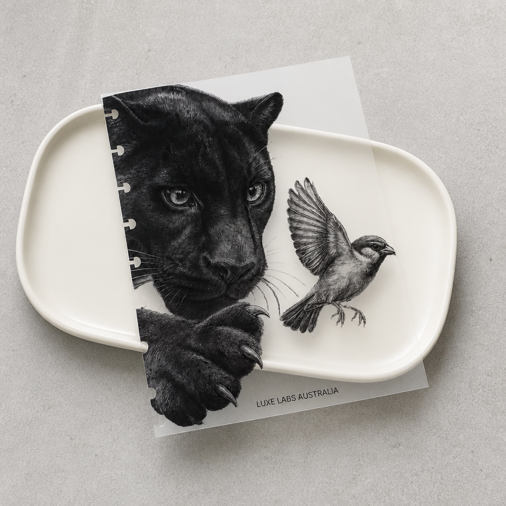 Vellum Dashboard Overlay 160gsm | Wings and Whisker Collection | 5 Dashboard Set