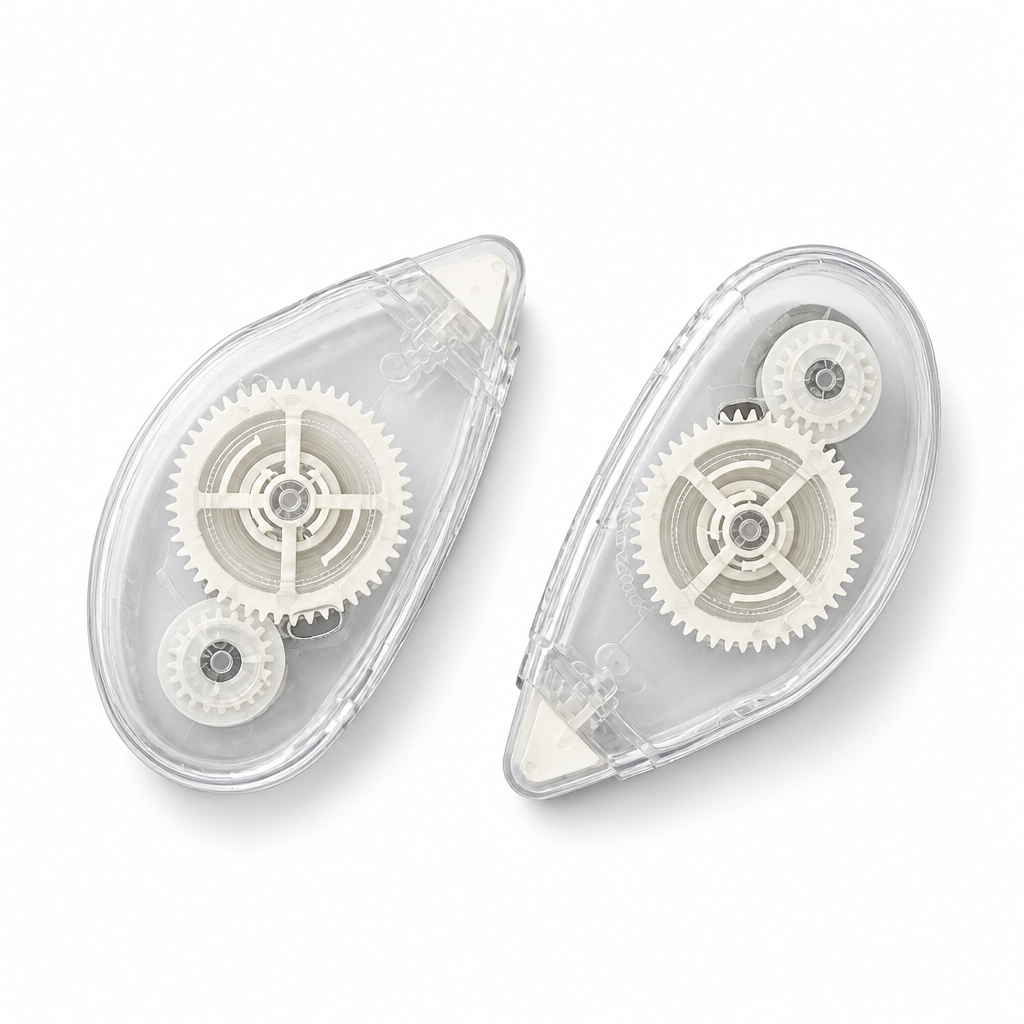 Clear Dot Double‑Sided Adhesive Tape Roller | Twin Pack