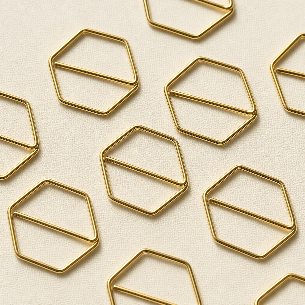 Clips de papel hexagonales | 24mm