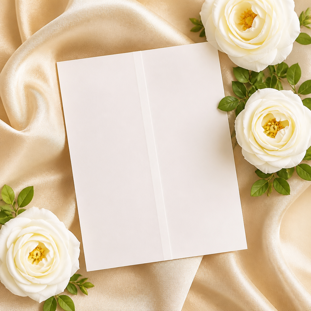 Prefolded 5x7 Vellum Jacket | 130gsm