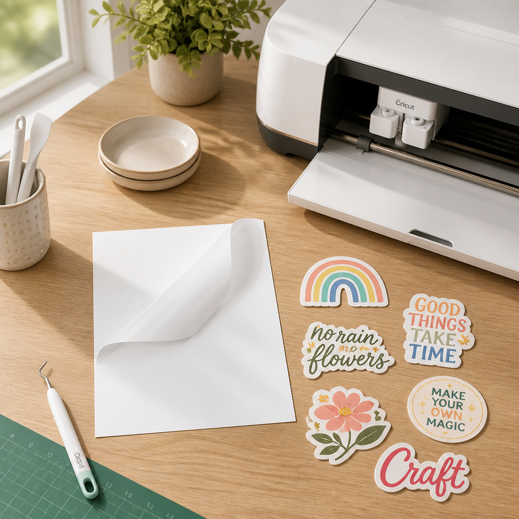 Premium Gloss White Vinyl Sticker Paper | A4 | 20 & 50 Sheets