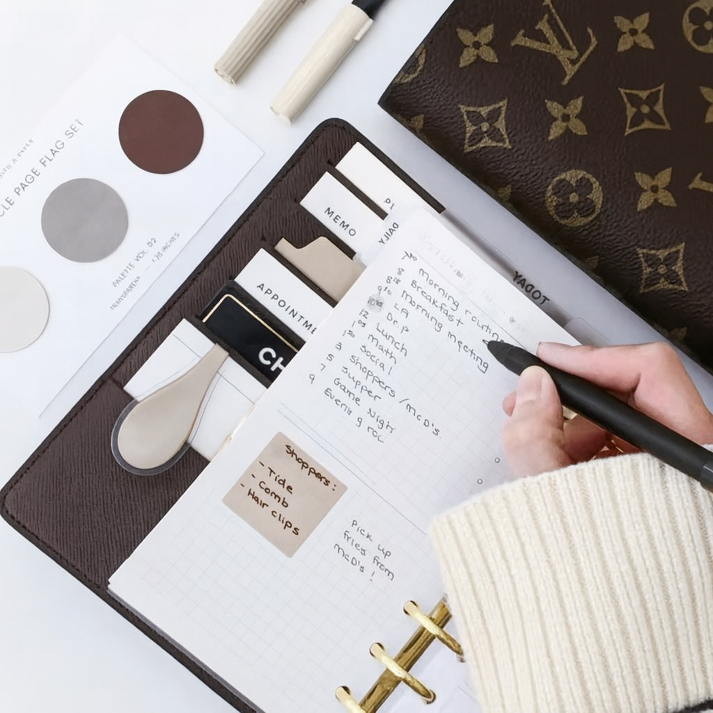 Vegan PU Leather Magnetic Oli Clip