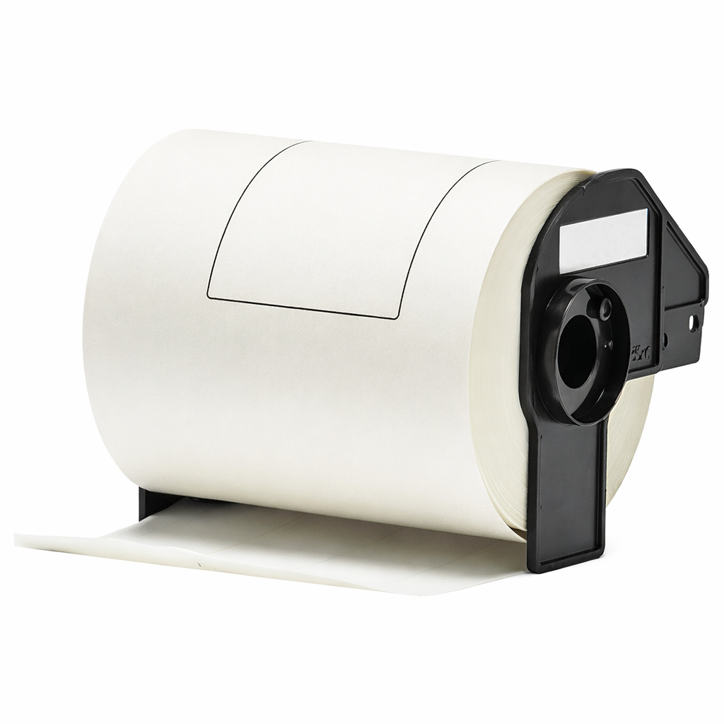 Wide-Format White Thermal Label DK 11247 | Brother QL-1100 Label Machine Compatible | 1 Roll
